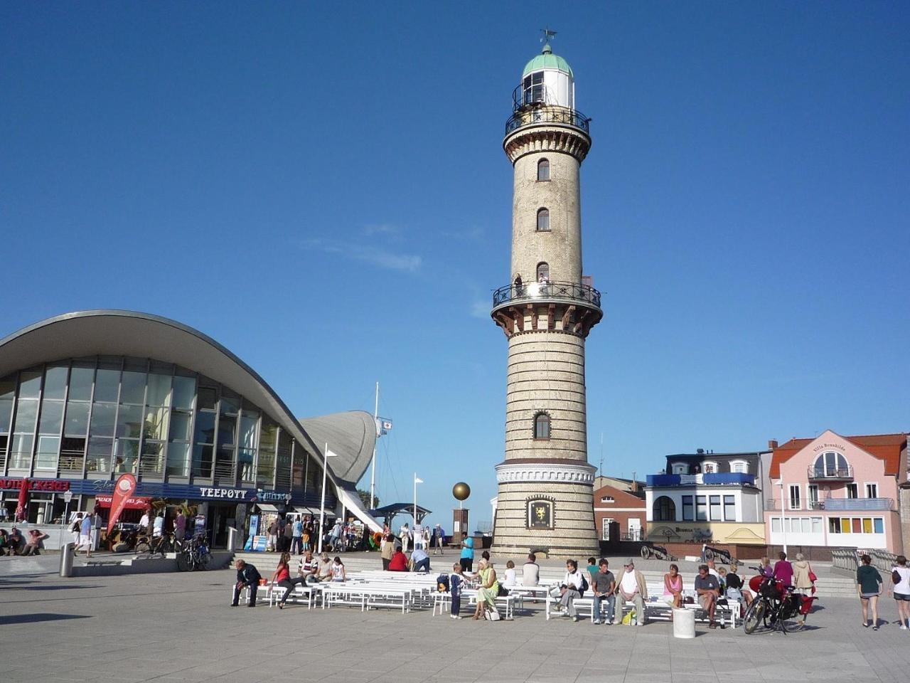 Berringer, Leuchtfeuer, Direkt An Der Promenade Daire Rostock Dış mekan fotoğraf